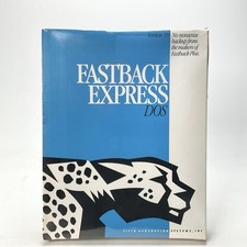 Fifth Generation Systems Eastback Express DOS Version 1.0 Vintage Factory Sealed picture