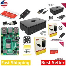 Raspberry Pi 4 Model B 2GB RAM Kit - High-Gloss Case, 32GB Card picture