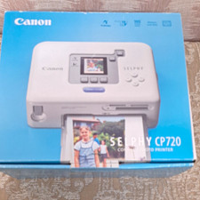 Canon SELPHY CP720 Portable Dye Sublimation USB Color Photo Printer 4x6 4x8 picture