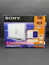 Sony MPF88E USB Floppy Disk Drive 2x Speed External PC Mac NOS picture