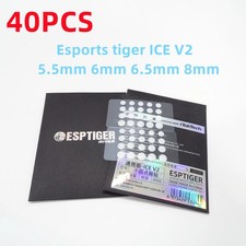 40PCS Gaming Mouse Feet Dots 5.5-8mm Arc Edge DIY Mouse Skates Pads picture