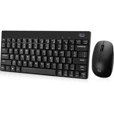 Adesso WKB-1100CB Wireless Spill Resistant Mini Keyboard & Mouse Combo picture