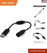 PVC USB Breakaway Cable for Enhanced Controller Performance – Black picture