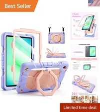 Durable Water-Resistant Case for Galaxy Tab A11+ Plus with Adjustable Strap picture