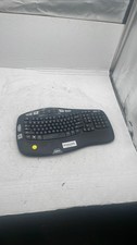 Logitech K350 Wireless Ergonomic Keyboard Y-R0053 Wave Full Size Black picture