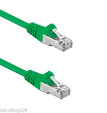 5m RJ45 Patch Cable GREEN Network Lead Ethernet U/UTP Cat. 5e Lan Extension picture
