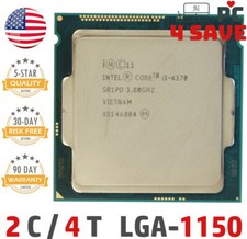 4th Gen Intel Core i3-4370 CPU 3.8GHz LGA-1150 4MB SR1JZ SR1PD Desktop Processor picture