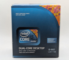 1st Gen Intel Core i5-661 3.33GHz 2-Core 4MB LGA1156 Desktop CPU SLBNE picture
