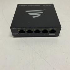 LUXUL SW-100-04P 4 Port PoE+ Compact Switch UNIT ONLY picture