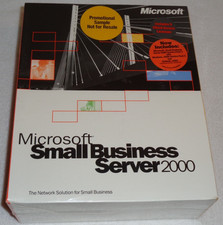 Microsoft Small Business Server 2000 Network Solution Brand New & Sealed picture