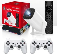 Kothab Retro Console Projector, Built-in 40,000+ Games with 40+ Emulators, 4K picture