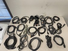 Bulk Lot Mixed Assorted Black Power Cords Standard Edition picture