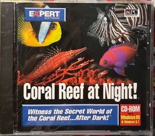 Software Computer Expert Coral Reef at Night CD Windows 95 &Windows 3.1 Pictures picture