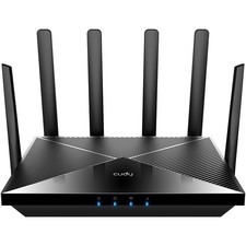 Cudy P5 5G NR SA/NSA AX3000 Wi-Fi 6 Router Dual SIM Cellular 4x Gigabit VPN Mesh picture