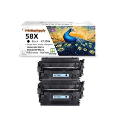 High-Yield Black Toner WITH CHIP For HP 58X CF258X M404dn M404dw M404n MFP M428 picture