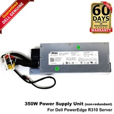 Dell PowerEdge R310 350W Non-Redundant PSU Power Supply Unit D350E-S0 R109K picture