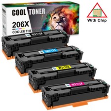 [WITH CHIP] W2110X Compatible With HP 206X Toner Set Laserjet M283fdw M282 M255 picture