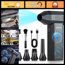 High-Power Compressed Air Duster 130,000 RPM Brushless Motor Blower Cleaner picture