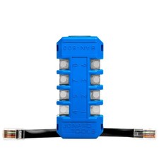 Jonard Tools 8 Position In-Line Modular Adapter RJ45 RJ12 RJ11 8P Banjo BAN-800 picture