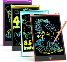 4 Pack LCD Writing Tablet for Kids, 8.5 Inch Toddlers Drawing Tablet picture