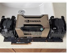 NVIDIA Tesla A100 SXM4 To PCIE Adapter Board+2X Fan+aluminium alloybackboard picture