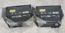 Epson 252XL Black Hi Yield Ink Cartridge Set Of 2 Genuine New Sealed picture