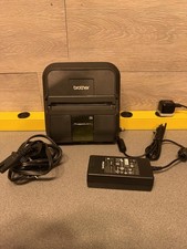 Brother RuggedJet RJ-4040-K - 4-Inch Label, Tag, and Receipt Printer Read picture