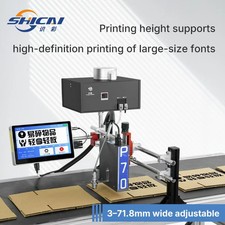 7cm Piezoelectric Large Format Inkjet Printer Logo Date QR Without Conveyor picture