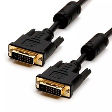 DVI-D Dual Link Cable 6FT 24+1 Pin Male to Male Monitor PC Display Video Cord picture