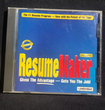 Resume Maker DELUXE EDITION. [CD]  picture