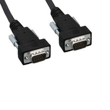 Kentek 50'ft Plenum Rated CMP SVGA HD15 Video Cable 28AWG EMI/RFI TV PC Monitor picture