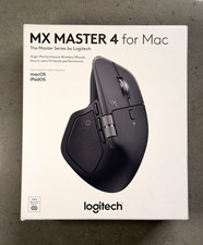 Logitech MX Master 4 for Mac Wireless Bluetooth Ergonomic Mouse Space Black NEW picture