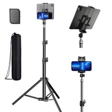 Heavy Duty Floor Tablet Tripod Stand Adjust for iPad Pro 4.7-12.9