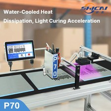 7cm UV Piezoelectric Inkjet Coding Printer Automatic Large Character picture