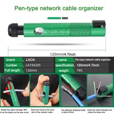 LAOA Network Cable Untwist Tool Cat5/6/7 Cable Straightener Wire Pair Separator picture