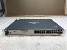 HP ProCurve 2610-24-PWR 24-Port Gigabit Ethernet Switch J9087A w Rack Ears picture