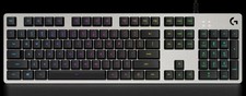 Logitech G513 Wired RGB Tactile Gaming Keyboard Only - Silver (No Palm Rest) picture