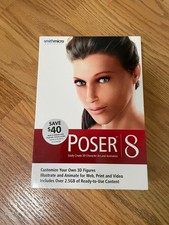Smith Micro Poser 8 – 3D Character Design & Animation Software – PC/Mac picture