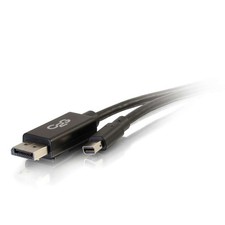 C2G 10ft (3m) Mini DisplayPort™ to DisplayPort™ Adapter Cable Black Model 54302 picture