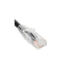 Icc ICPCSP03BK Patch Cord, Cat5e, Clear Boot, 3' Black picture