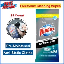 Electronic Cleaning Wipes, Pre-Moistened Screen Wipes For TVs, Phones, 25 Count picture
