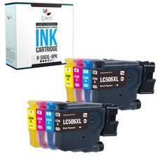 8PK Compatible CMYi LC506XL Ink Cartridges fits Brother INKvestment MFC-J4355DW picture