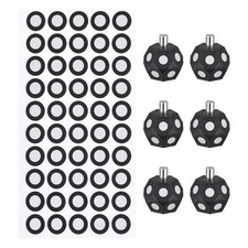 3D Scanning Markers Kit 6Pcs 6mm Hemispherical & 200Pcs 6mm Round, PET+Plastic picture