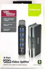 IOGEAR 8-Port VGA Video Splitter and Signal Booster, GVS78 New picture