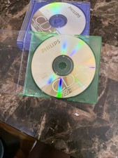 6 PHILIPS Blank 52X CD-R CDR Branded Logo 700MB 80min Media New - in jewel case picture