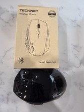 Tecknet Black Wireless Bluetooth Mouse MODEL:EWM01308 New In Box picture