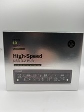 Decokee Rgb Usb-C Hub 3x Ports & 1 Usb-A Port 10gbps Transfer Speed Black Sealed picture