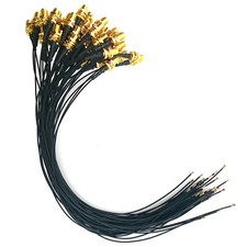 50x M.2 to RP-SMA Female Pin Connector Cable WiFi BT Antenna Extension Wire 30cm picture