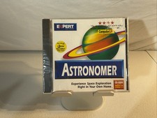 Vintage EXPERT ASTRONOMER Software Floppy Astronomy Educational PC Game Sealed picture