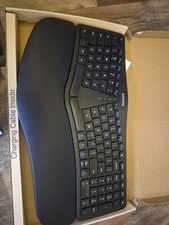 Arteck HW315 Split Ergonomic 2.4G USB Wireless Keyboard w/ Palmrest picture